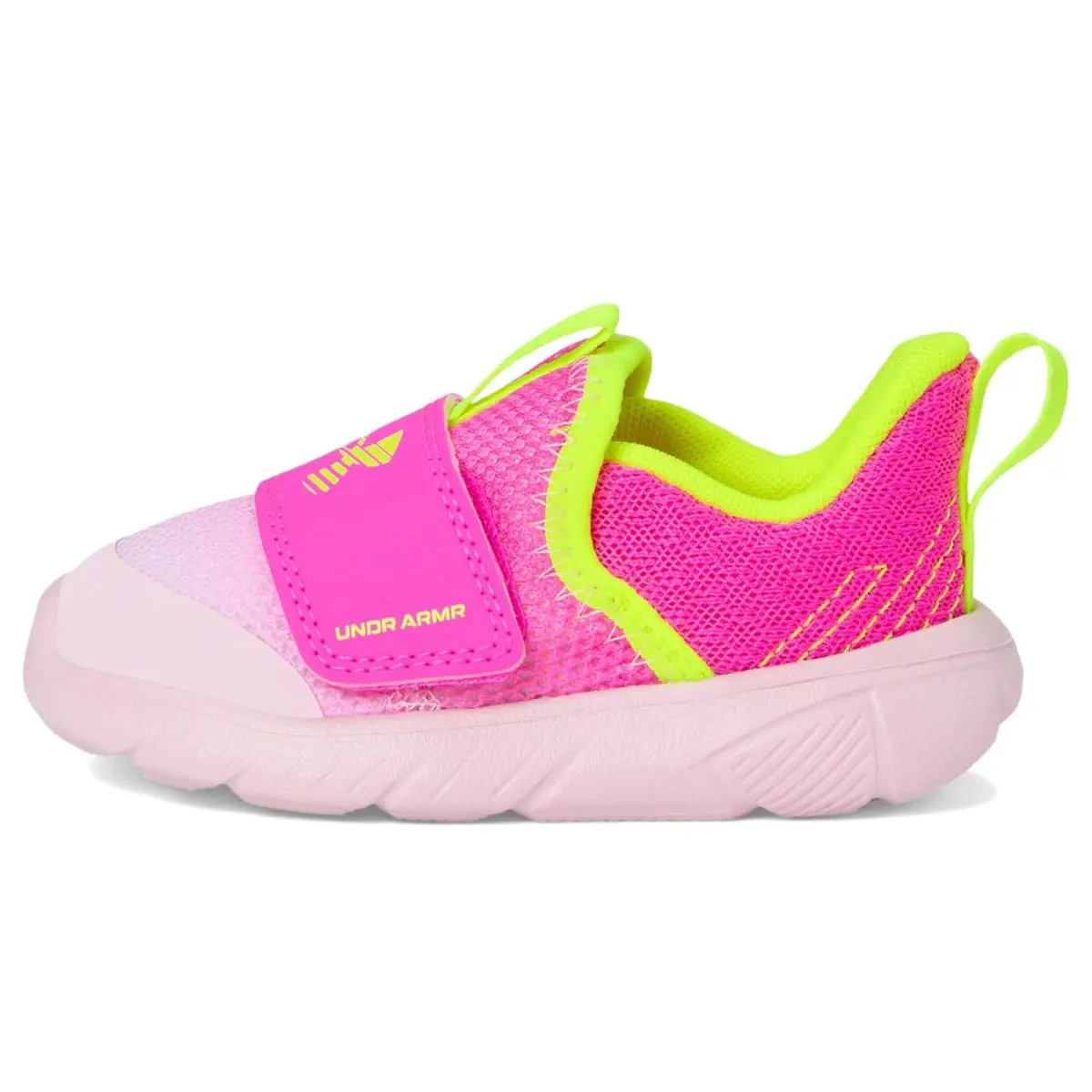 Under Armour shoes - Prime Pink/Rebel Pink/High Vis Yellow 2