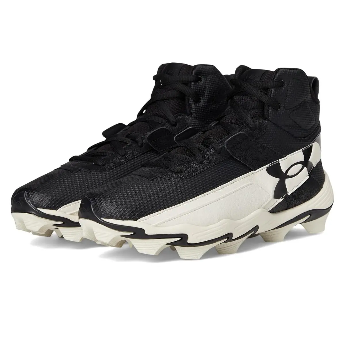 Man`s Sneakers Athletic Shoes  Harper 10 Baseball Cleats Black/Stone/Black by Under Armour