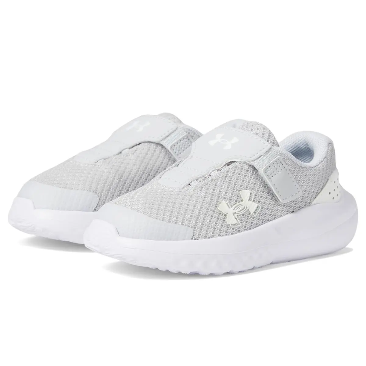 Under Armour shoes - Halo Gray/White/Iridescent 5