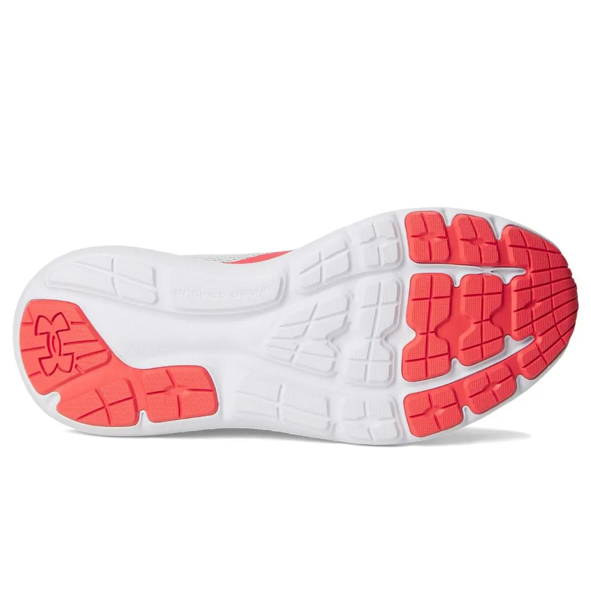 Under Armour shoes  - Halo Gray/Venom Red/Pink Fizz 1