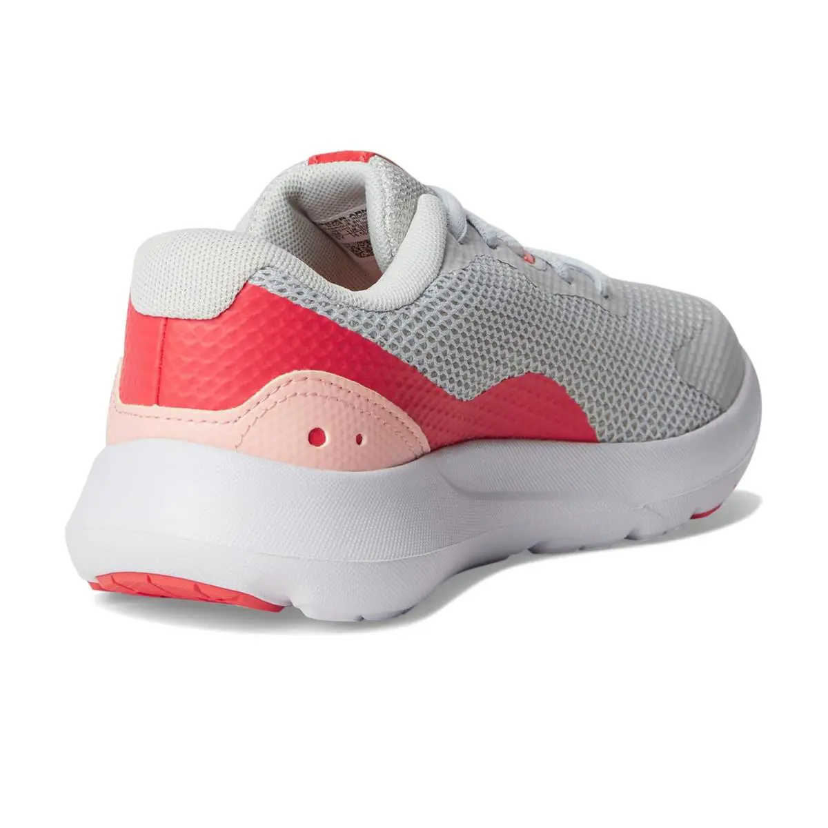Under Armour shoes  - Halo Gray/Venom Red/Pink Fizz 10