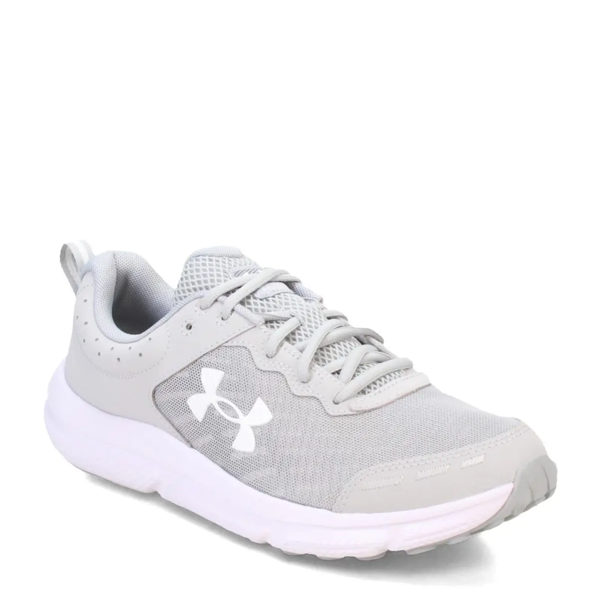 Men`s Under Armour Charged Assert 10 Running Shoe 3026175-102 Mod Grey Mod Grey - Mod Grey Mod Grey White