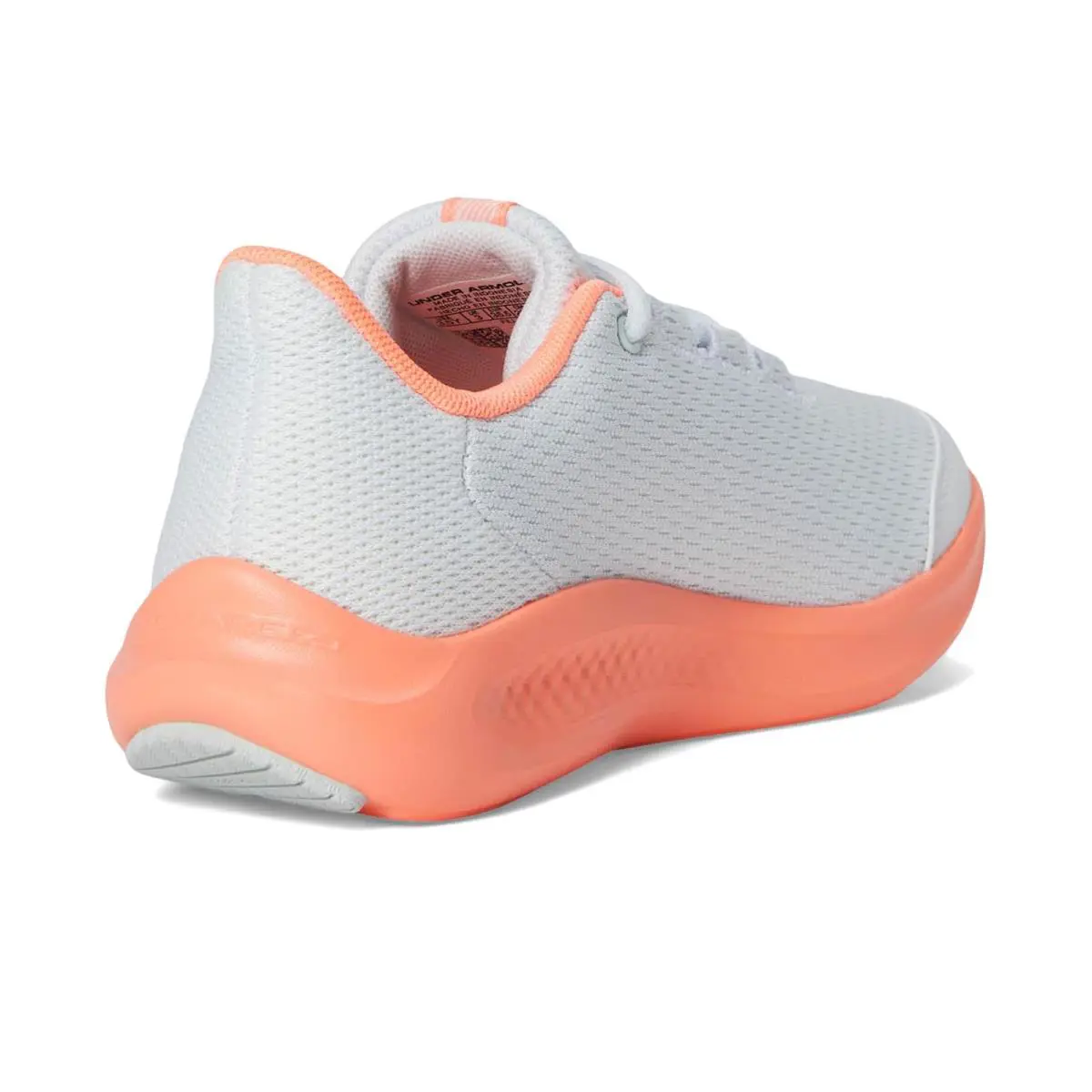Under Armour shoes - Distant Gray/Flare Orange/Flare Orange 1