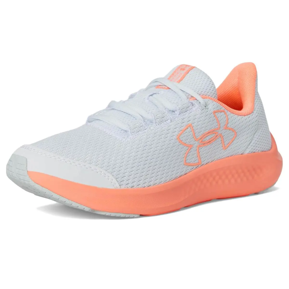 Under Armour shoes - Distant Gray/Flare Orange/Flare Orange 5
