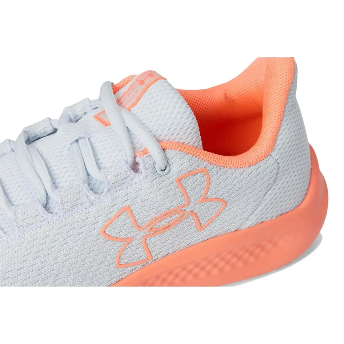 Under Armour shoes - Distant Gray/Flare Orange/Flare Orange 2