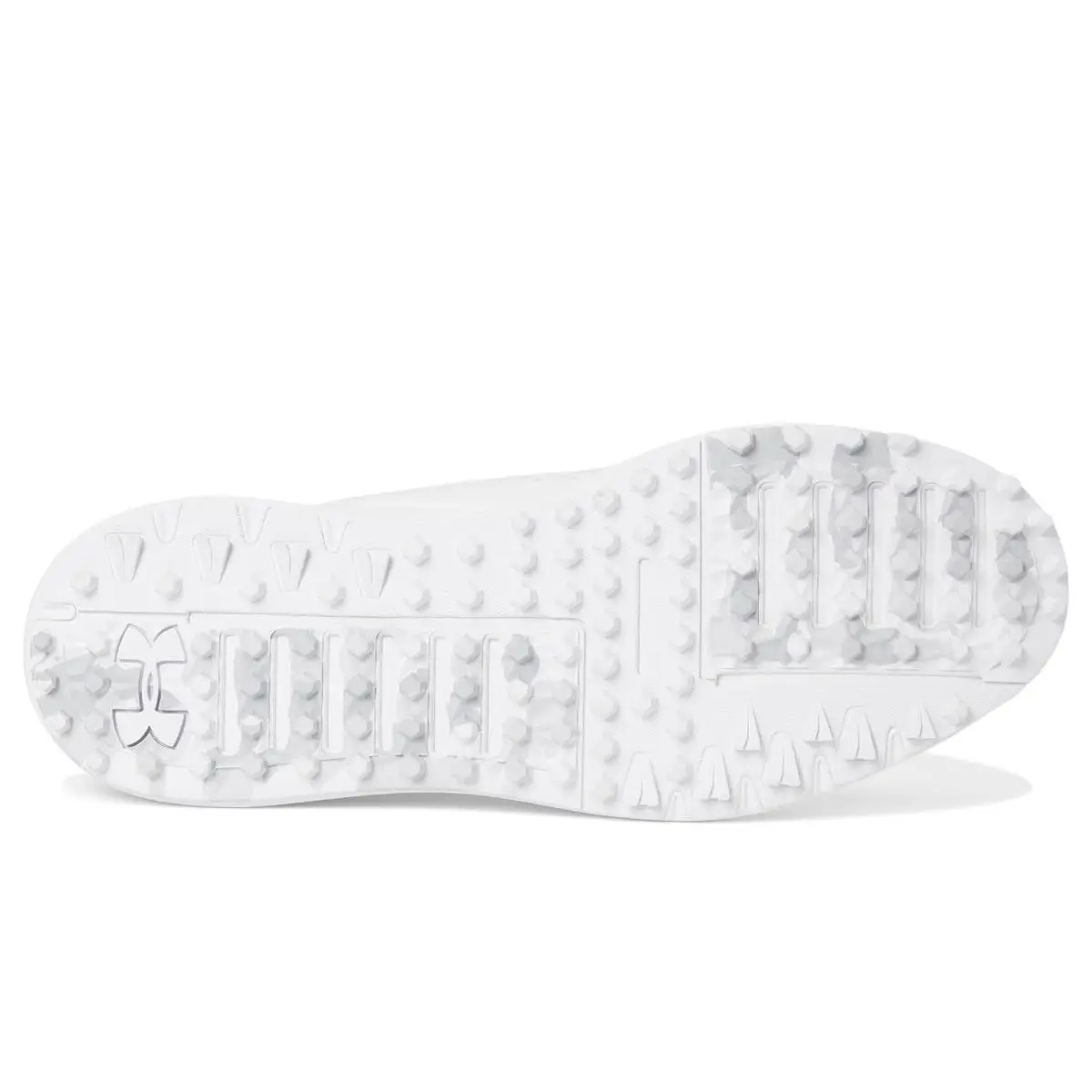 Under Armour shoes - White/White/Metallic Silver 8
