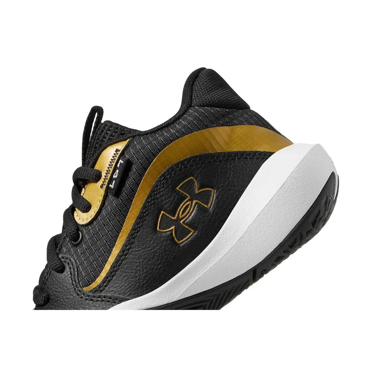 Under Armour shoes - Black/Black/Metallic Gold 9