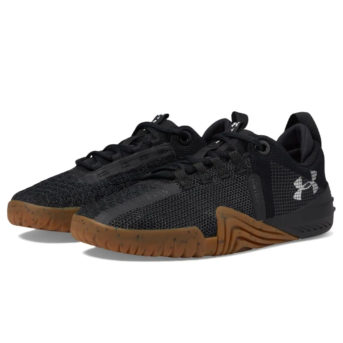 Woman`s Sneakers Athletic Shoes Under Armour Tribase Reign 6 - Black/Anthracite/Metallic Silver