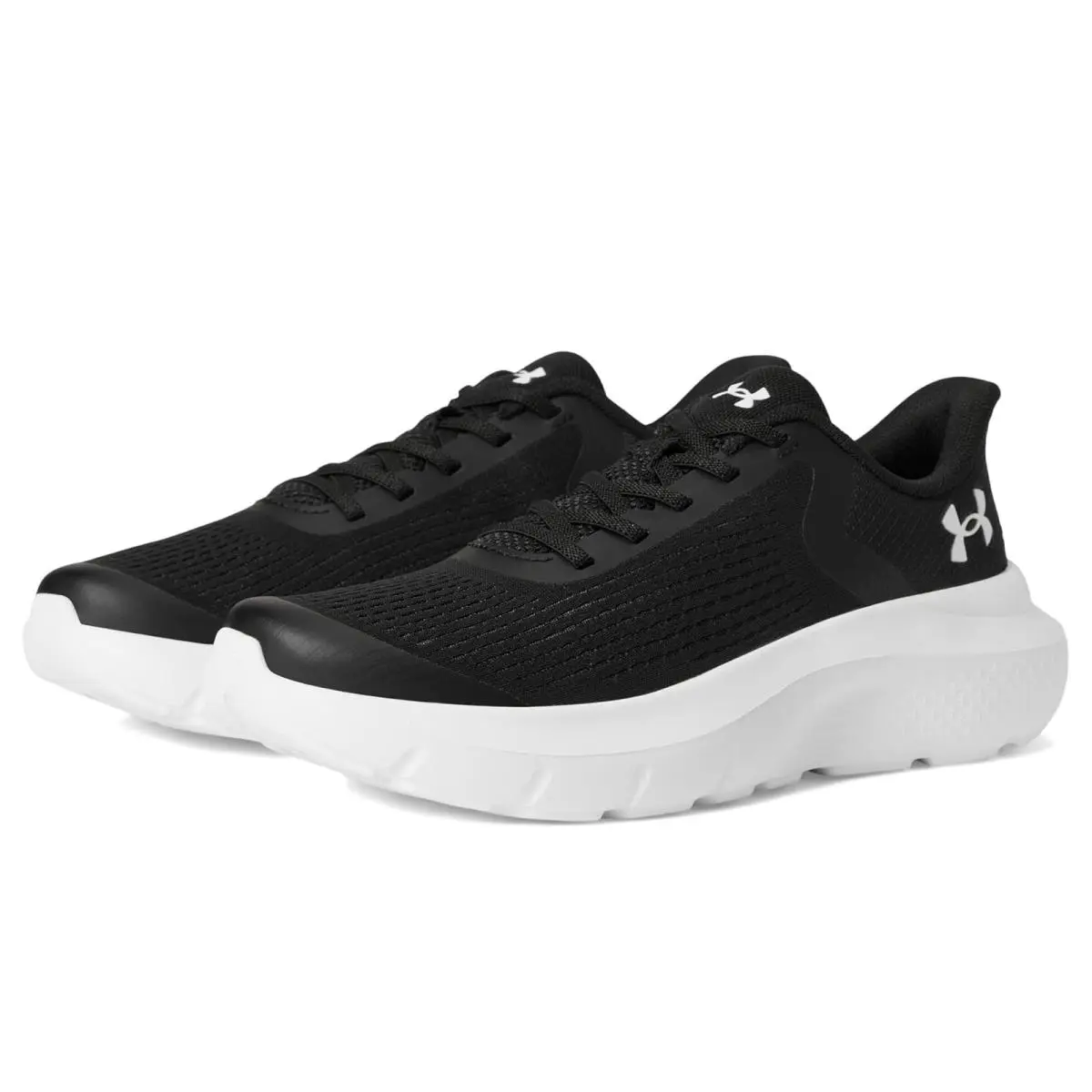 Under Armour shoes - Black/Black/White 6