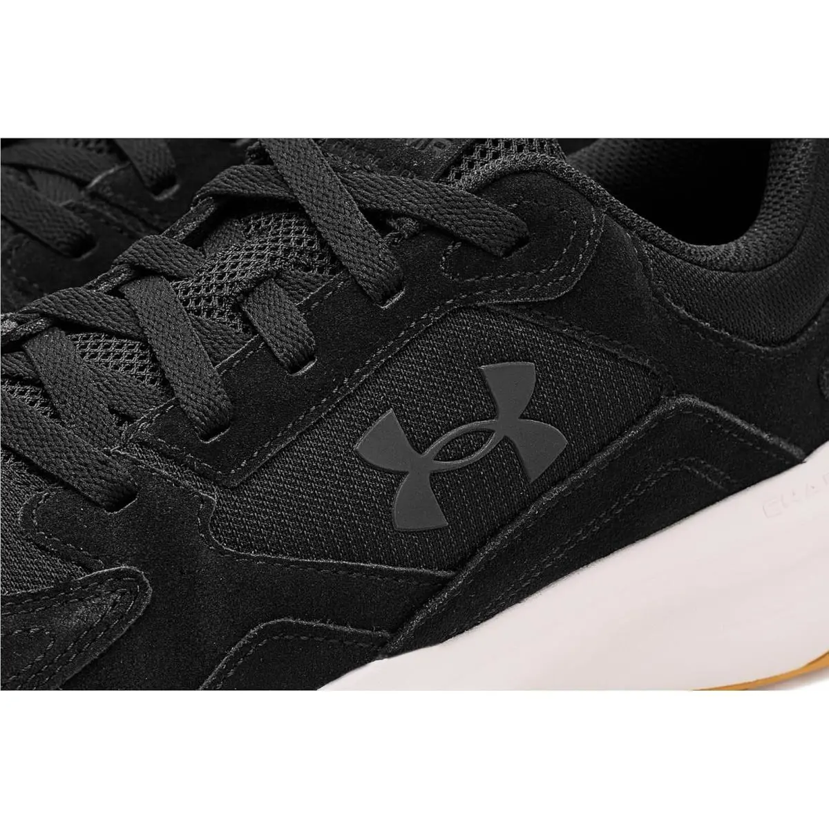 Under Armour shoes - Black/White Quartz/Black 4