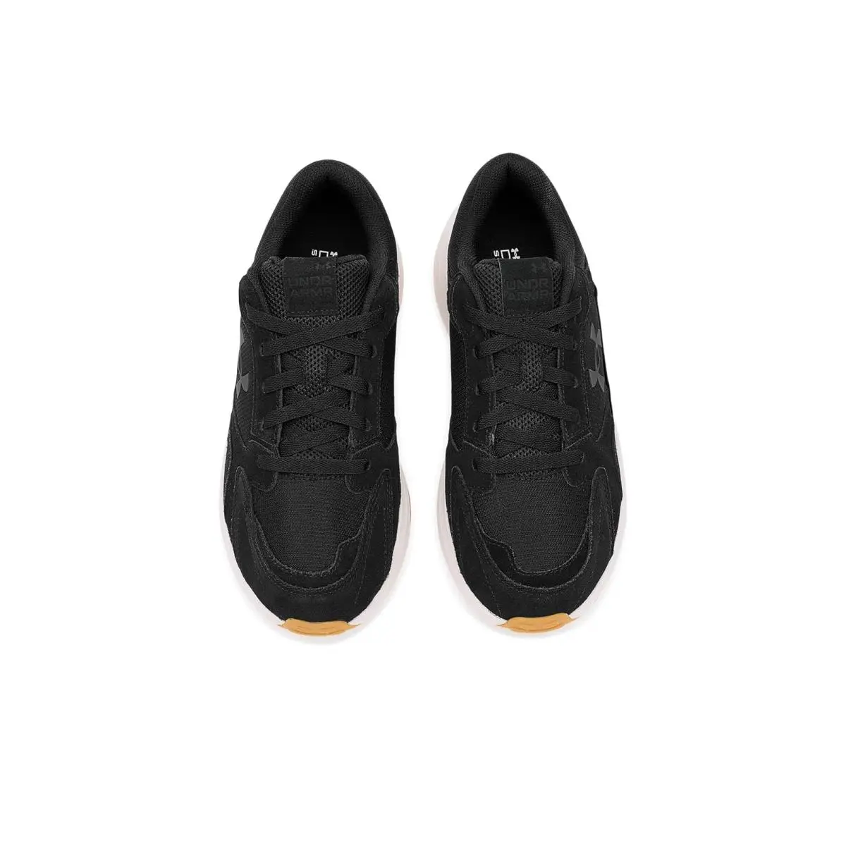 Under Armour shoes - Black/White Quartz/Black 7