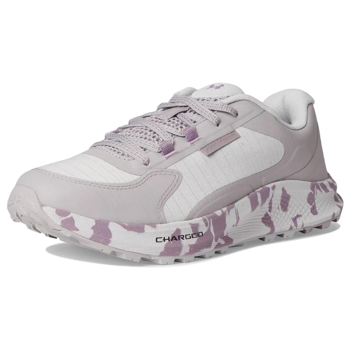 Under Armour shoes - Gray Matter/Gray Dawn/Purple Prime 5