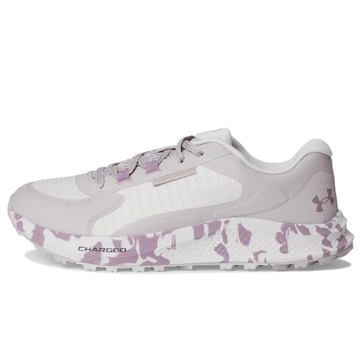 Under Armour shoes - Gray Matter/Gray Dawn/Purple Prime 9