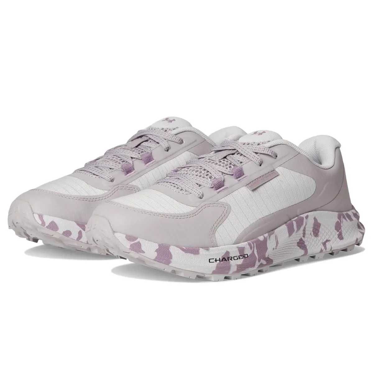 Under Armour shoes - Gray Matter/Gray Dawn/Purple Prime 6