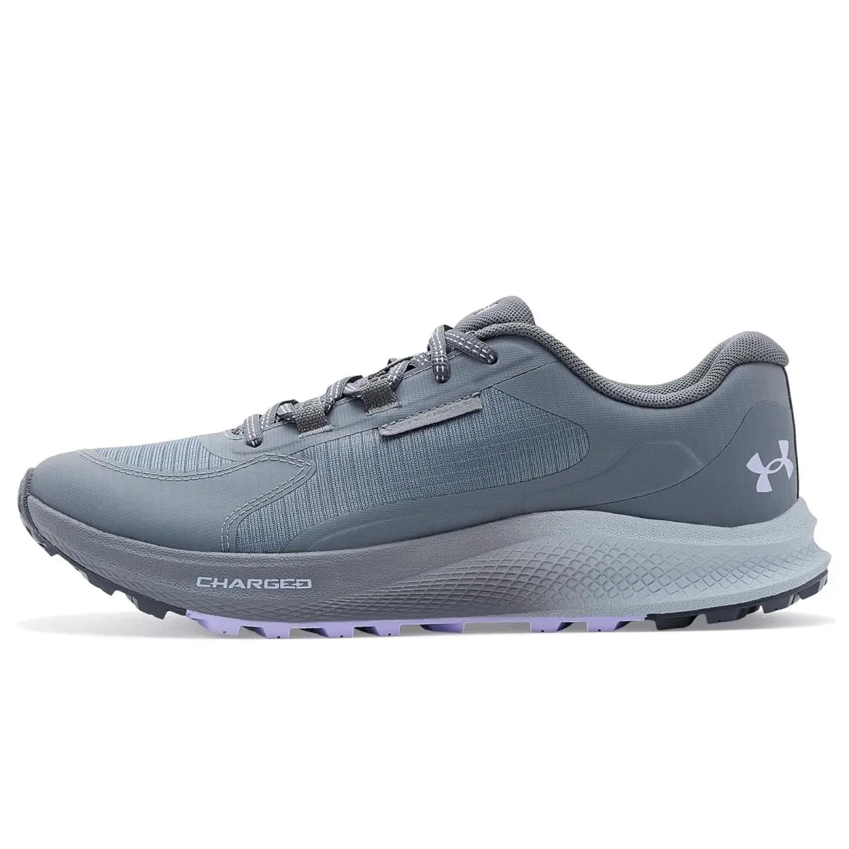 Under Armour shoes - Titan Gray/Castlerock/Purple Crest 9