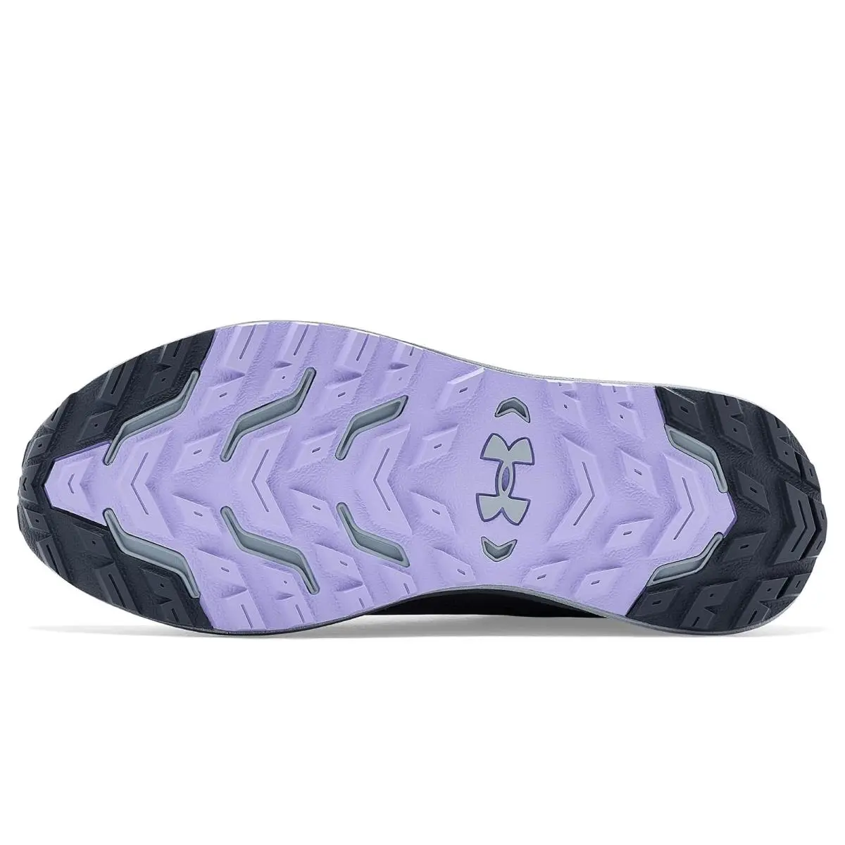 Under Armour shoes - Titan Gray/Castlerock/Purple Crest 10