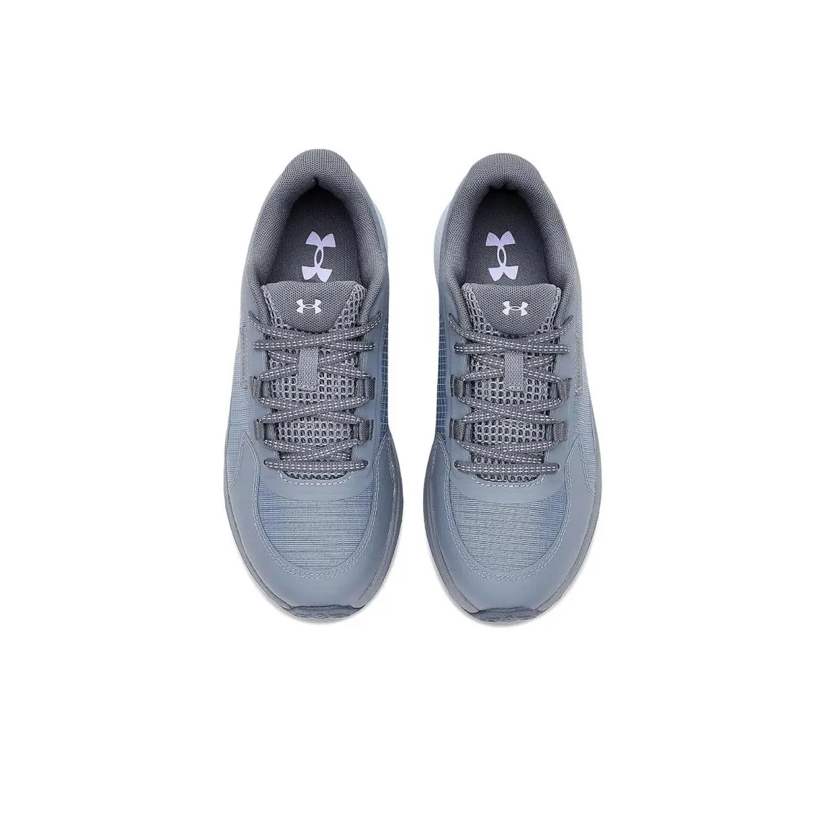Under Armour shoes - Titan Gray/Castlerock/Purple Crest 7