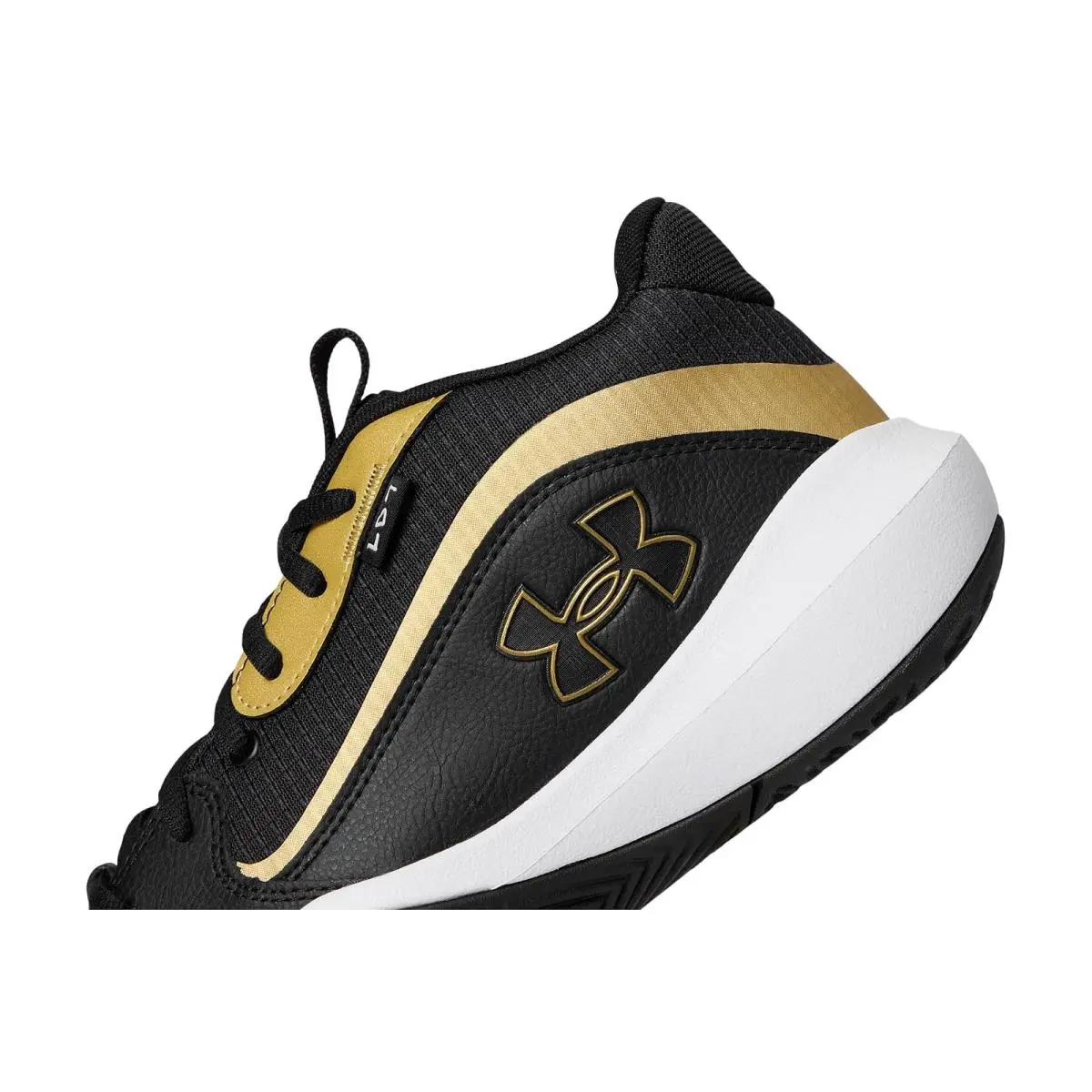 Under Armour shoes - Black/Black/Metallic Gold 11