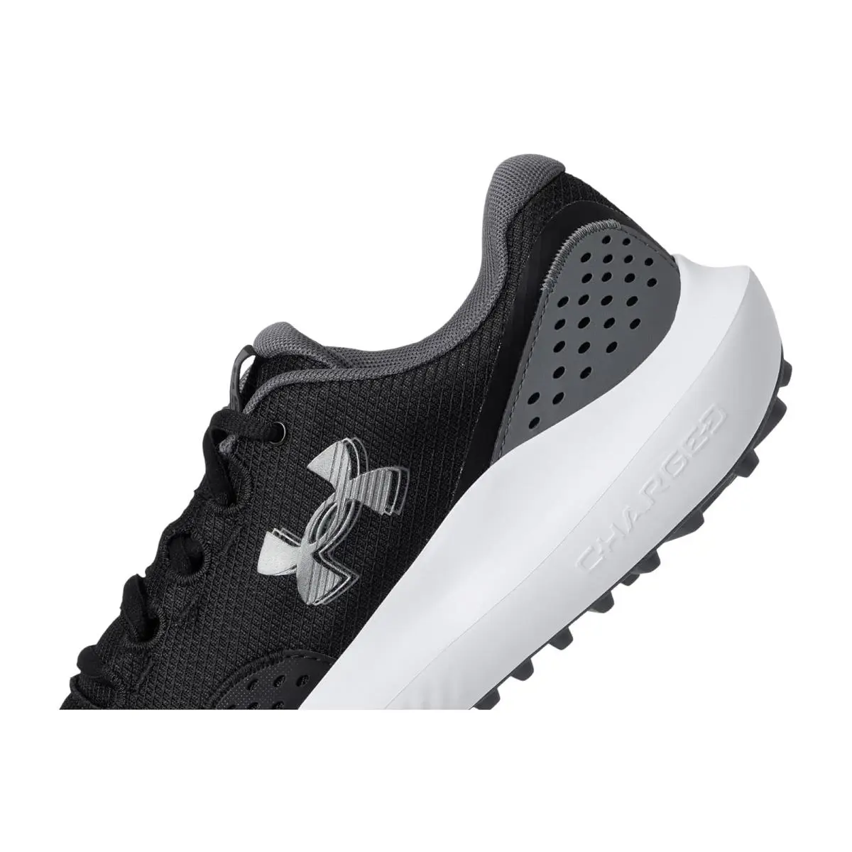 Under Armour shoes - Black/Castlerock/Metallic Gunmetal 4