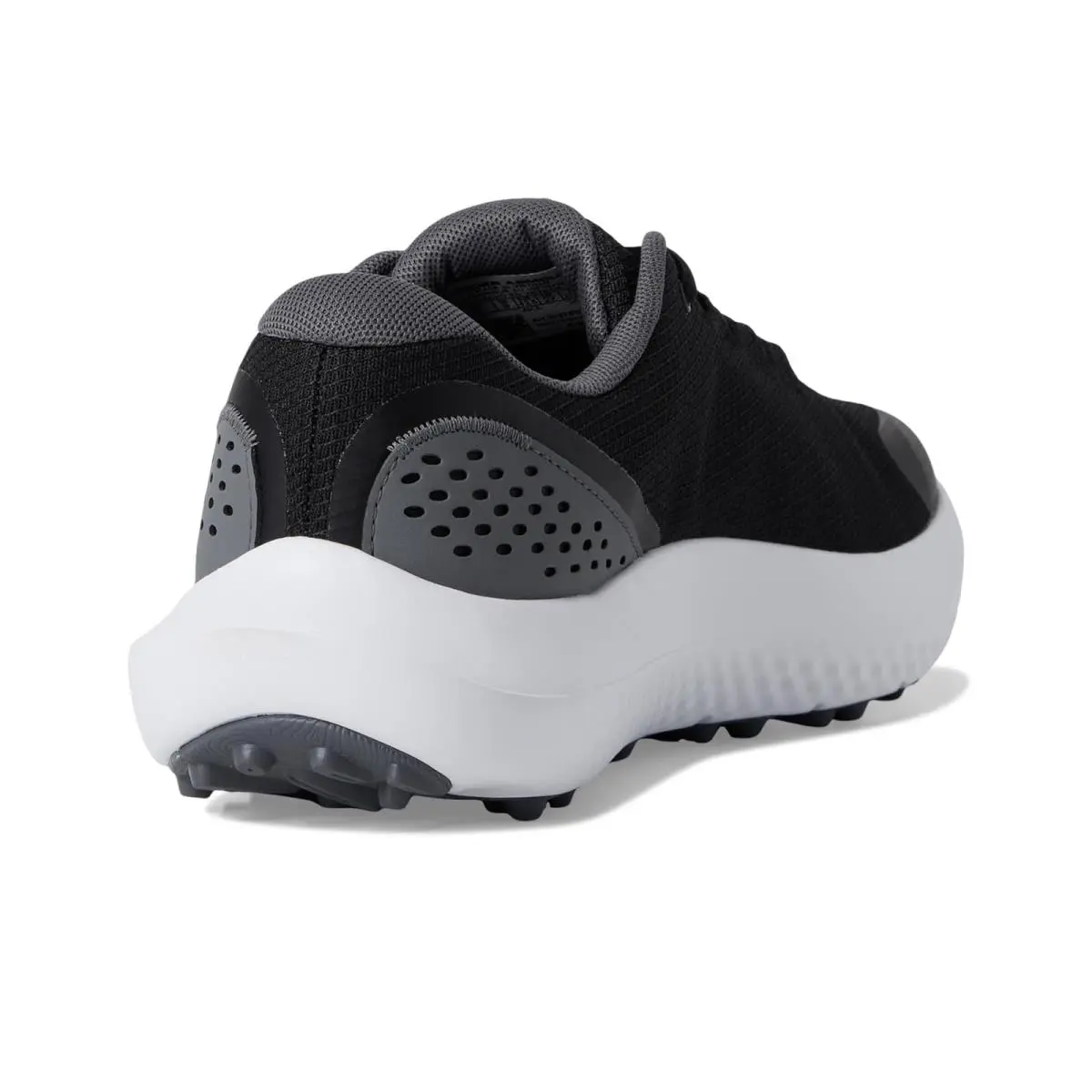 Under Armour shoes - Black/Castlerock/Metallic Gunmetal 10