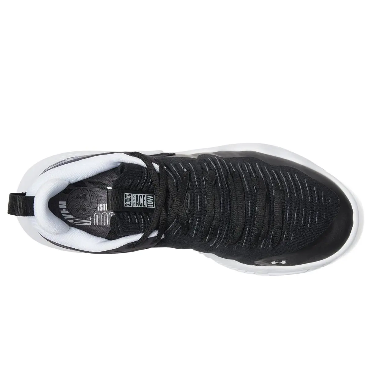 Under Armour shoes - Black/White/White 0