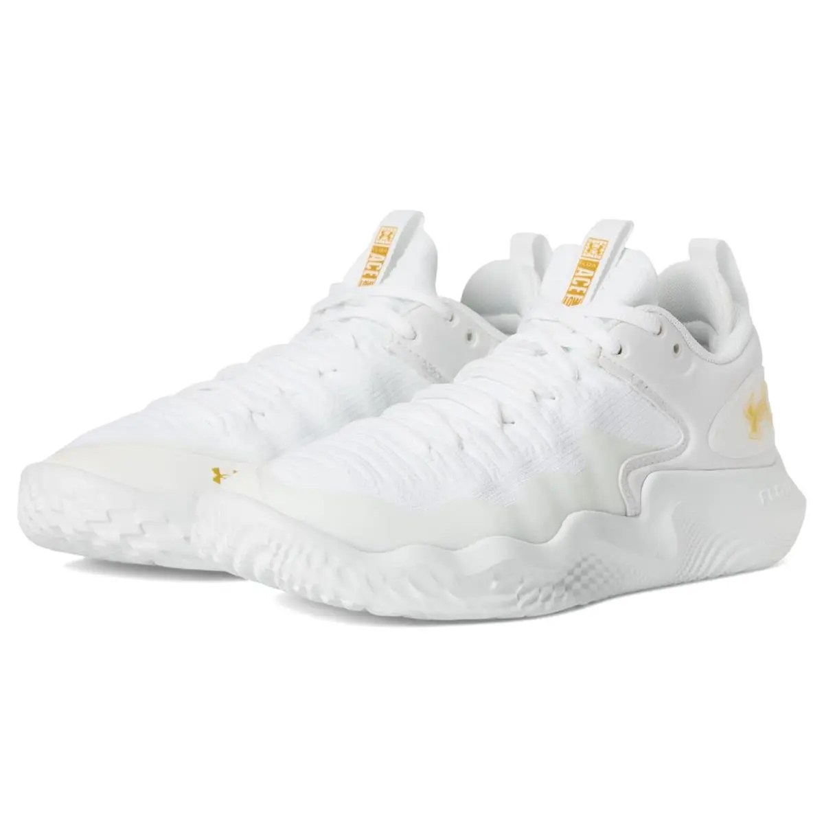 Under Armour shoes - Black/White/White 11
