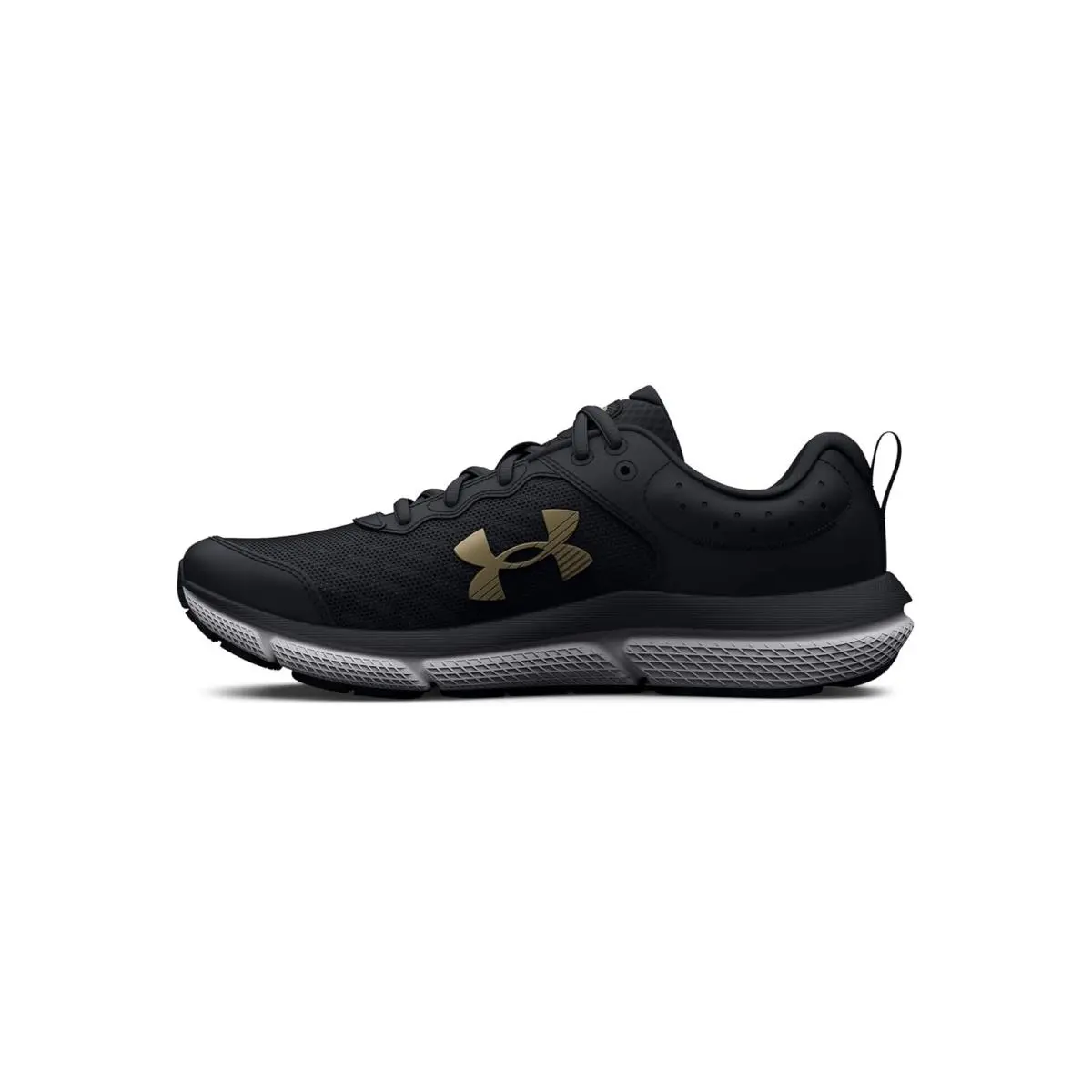 Under Armour shoes - Black/Black/Metallic Gold 7