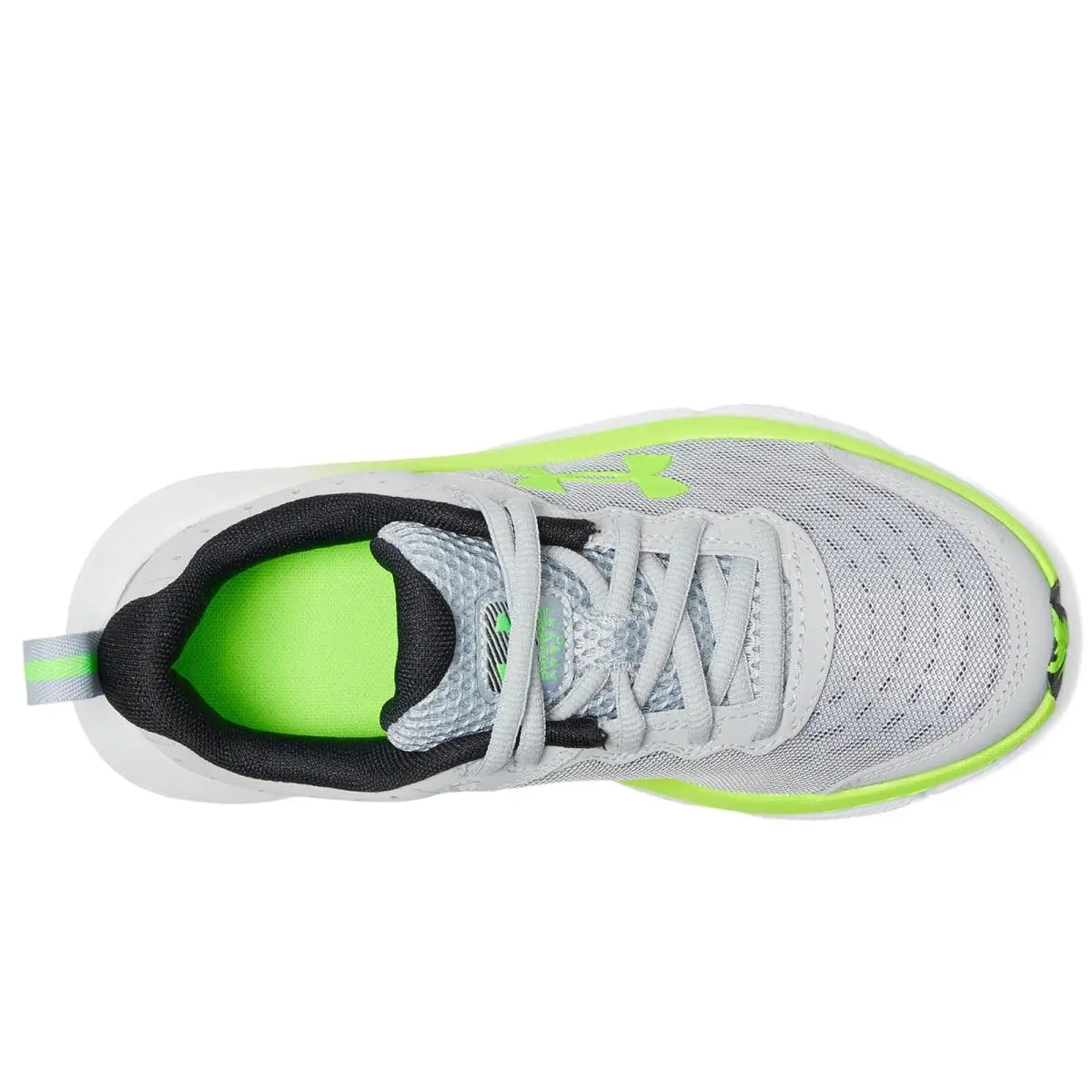 Under Armour shoes - Mod Gray/Black/Hyper Green 0