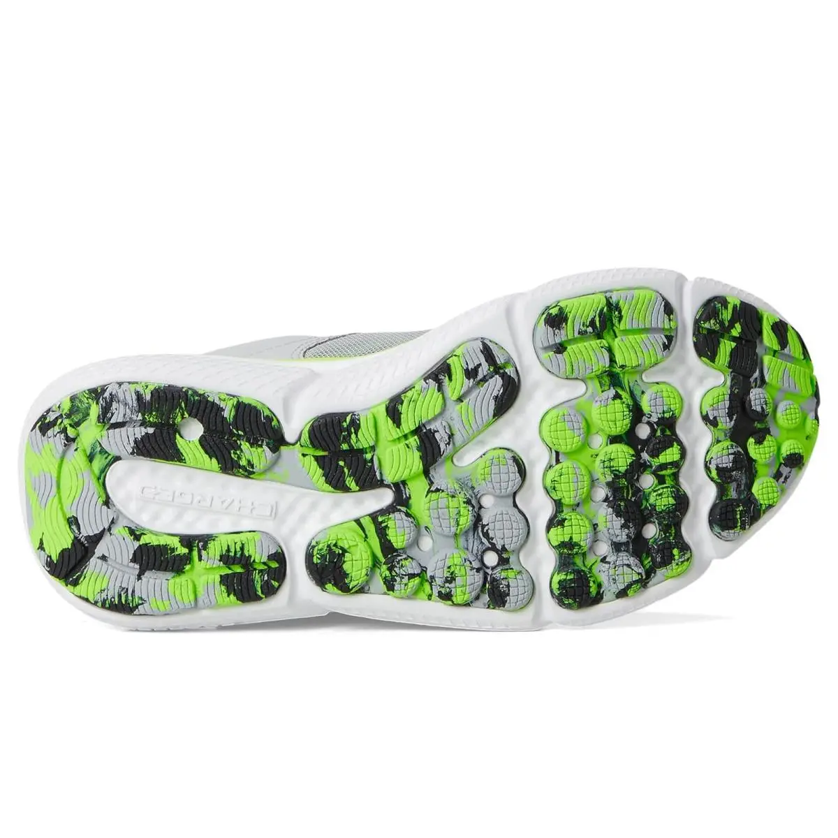 Under Armour shoes - Mod Gray/Black/Hyper Green 1