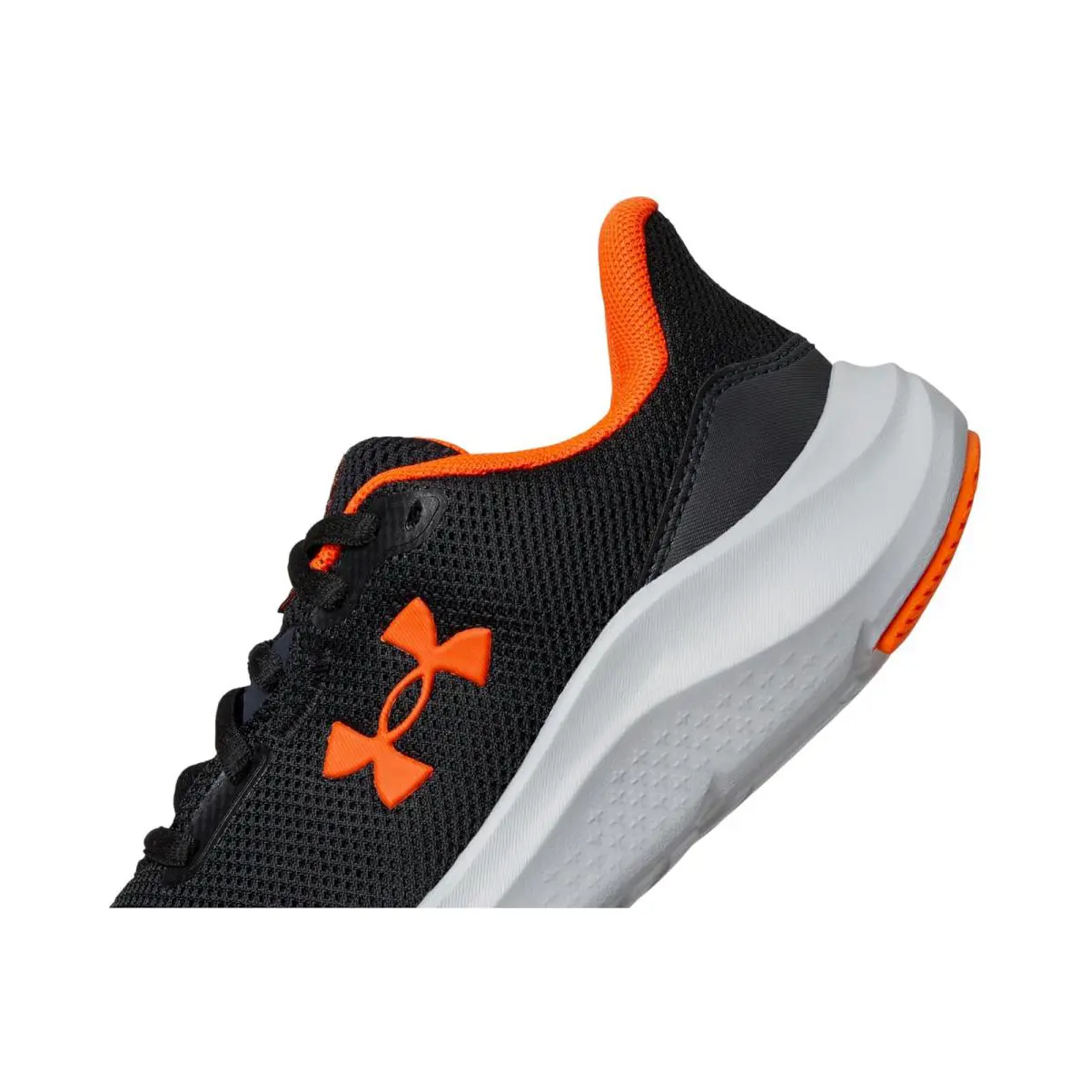 Under Armour shoes - Black/Anthracite/Ares Red 4