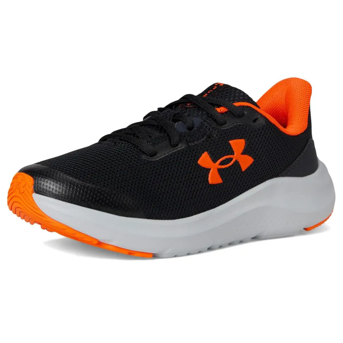Under Armour shoes - Black/Anthracite/Ares Red 5