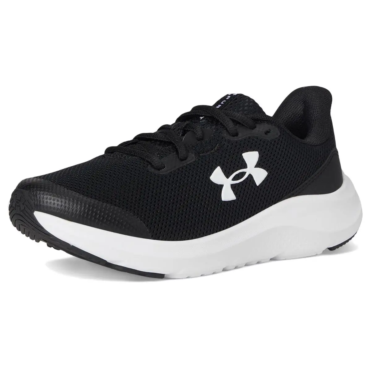 Under Armour shoes - Black/Anthracite/Ares Red 19