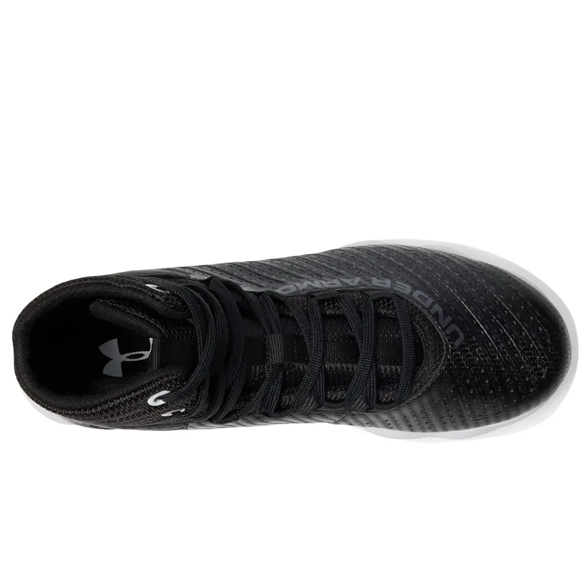 Under Armour shoes - Black/White/Metallic Gunmetal 0