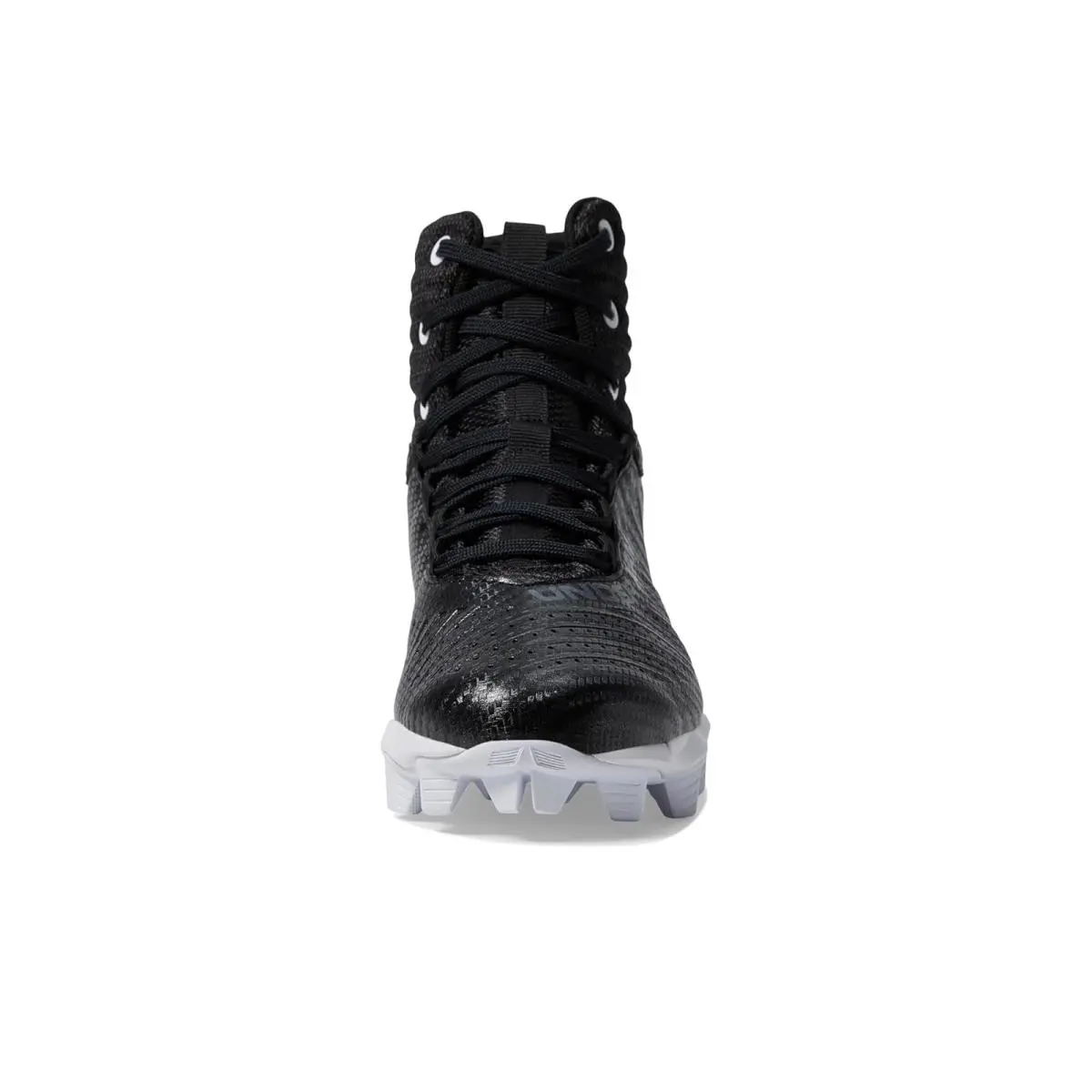 Under Armour shoes - Black/White/Metallic Gunmetal 1