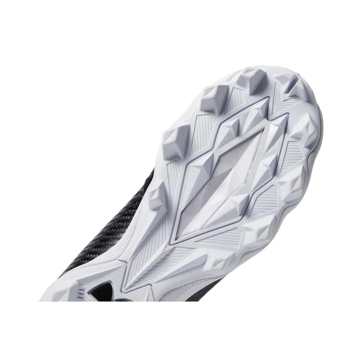 Under Armour shoes - Black/White/Metallic Gunmetal 4