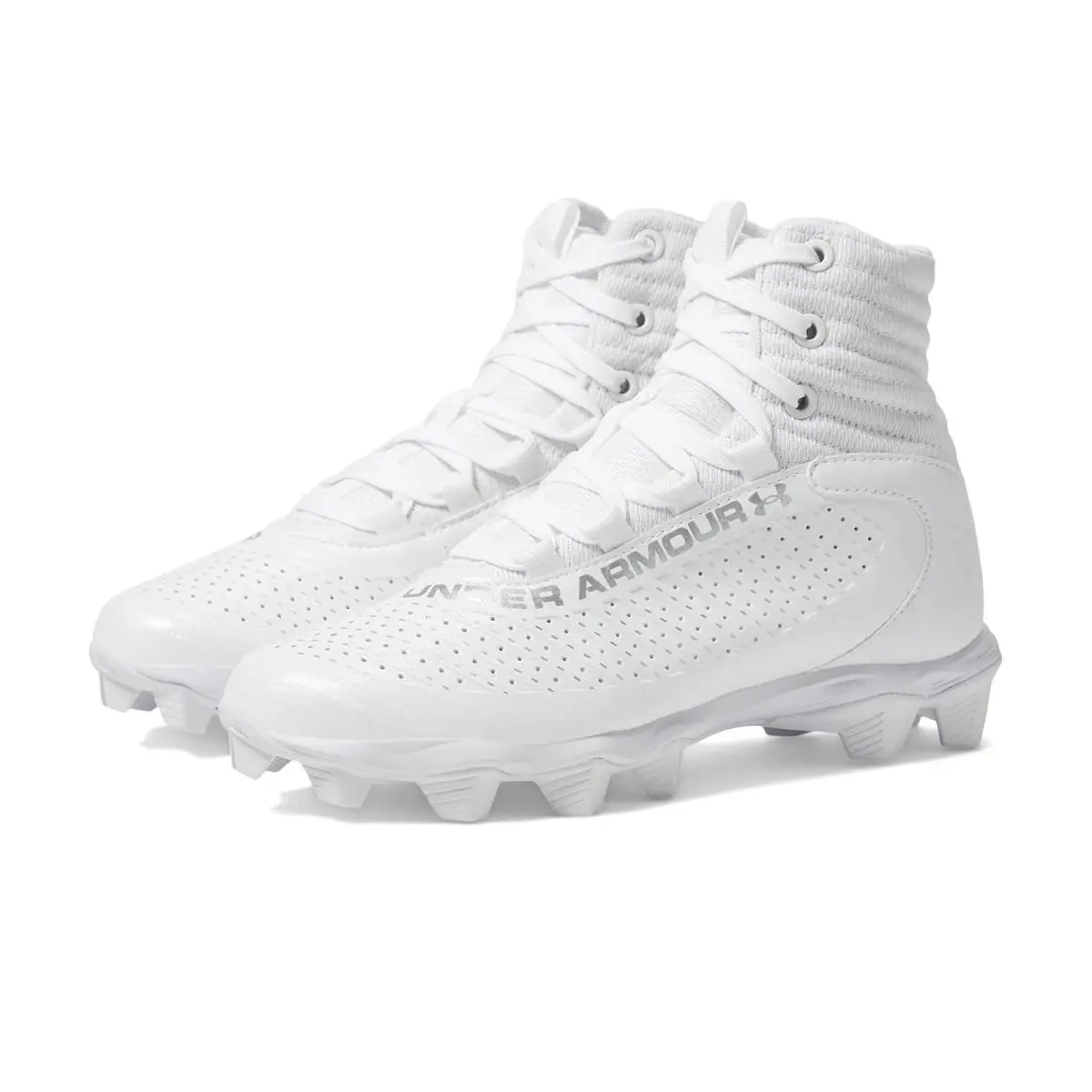 Under Armour shoes - Black/White/Metallic Gunmetal 23