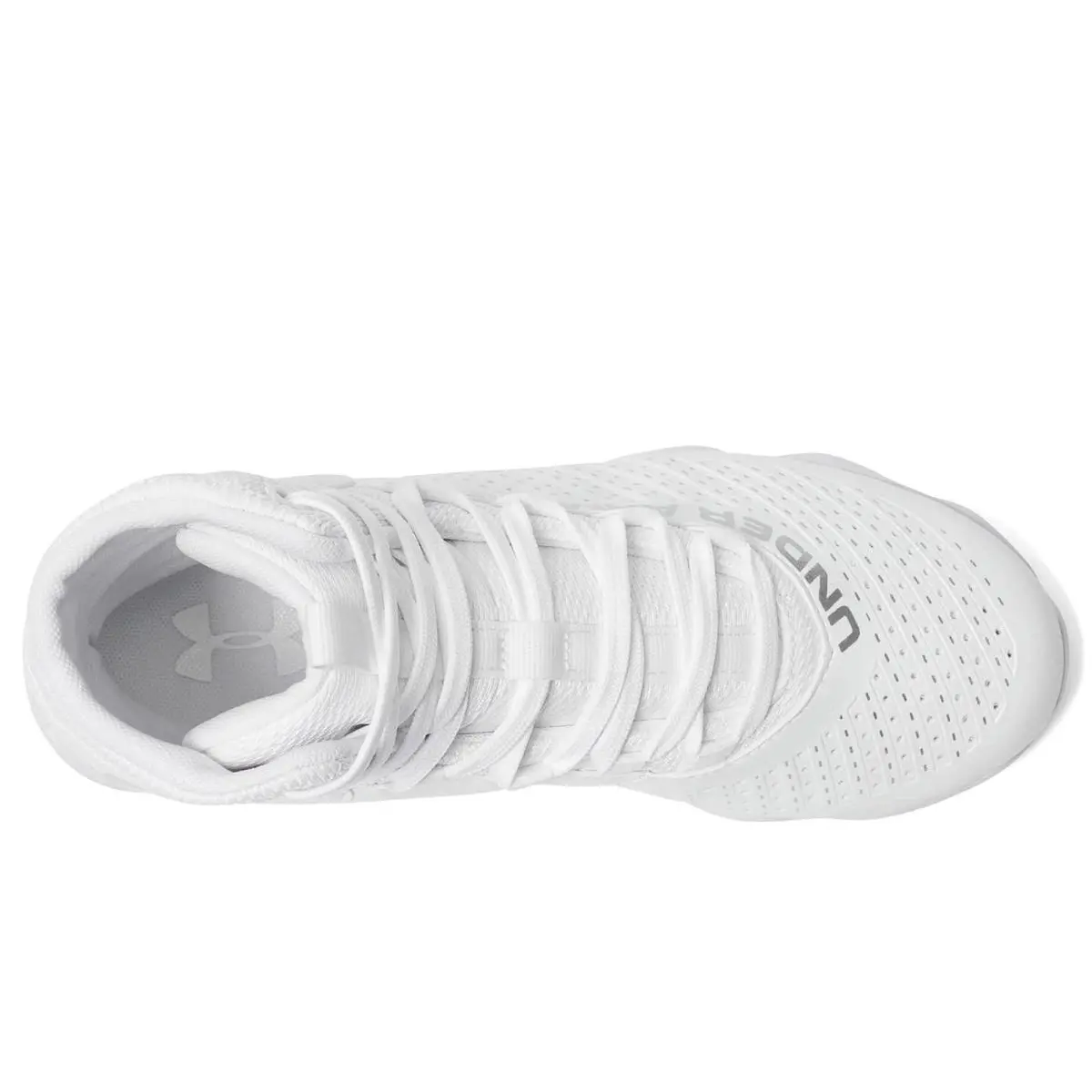 Under Armour shoes - Black/White/Metallic Gunmetal 24