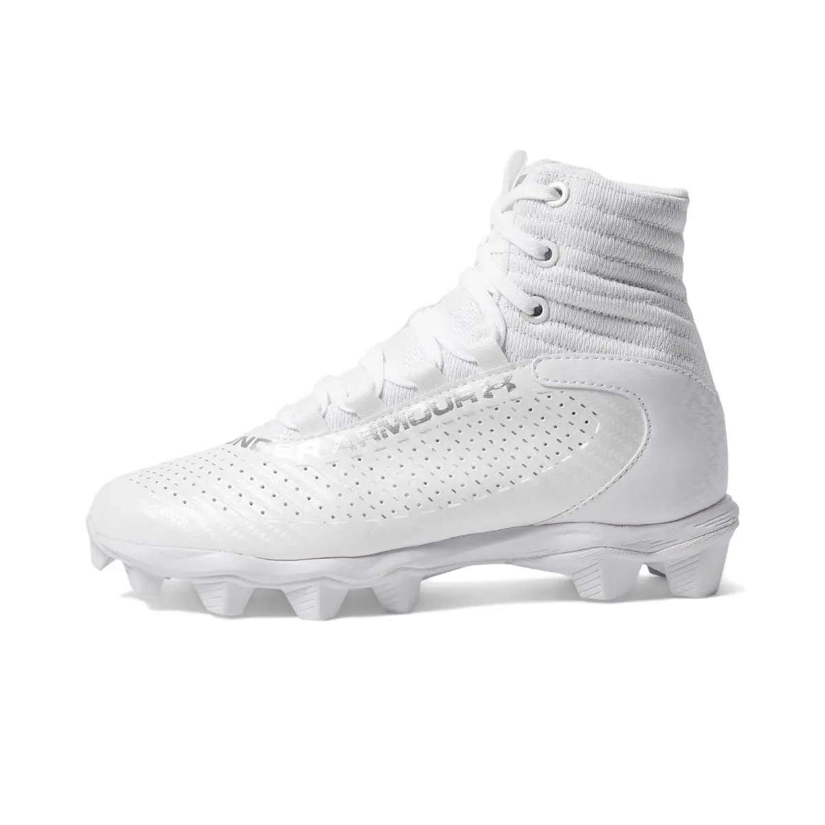 Under Armour shoes - Black/White/Metallic Gunmetal 26