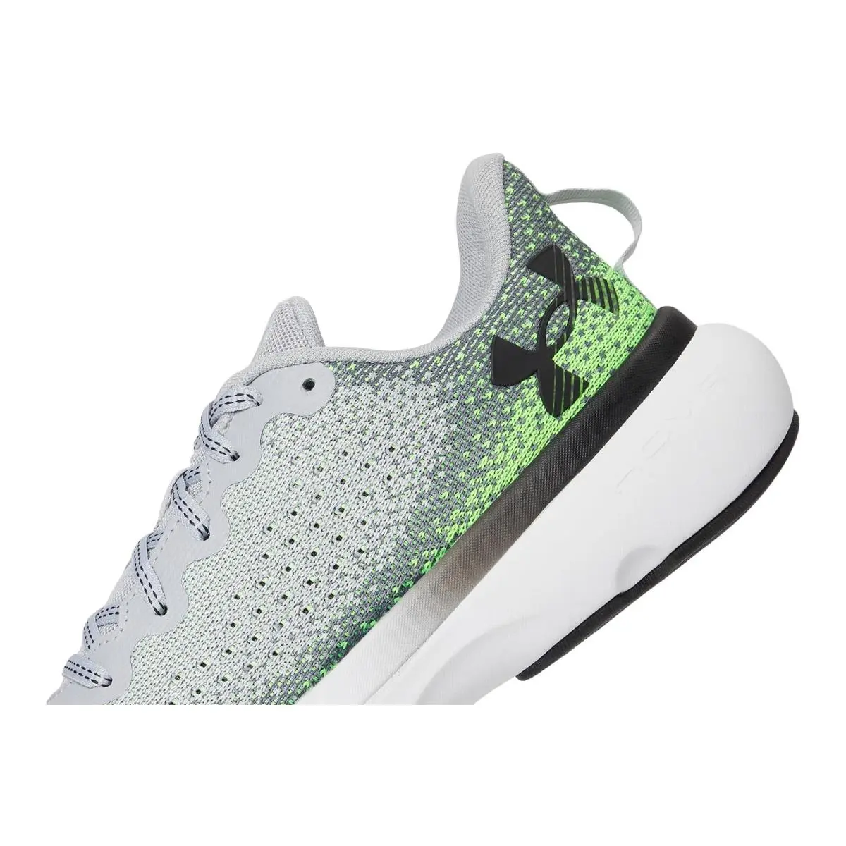 Under Armour shoes - Downpour Gray/Black/White 18
