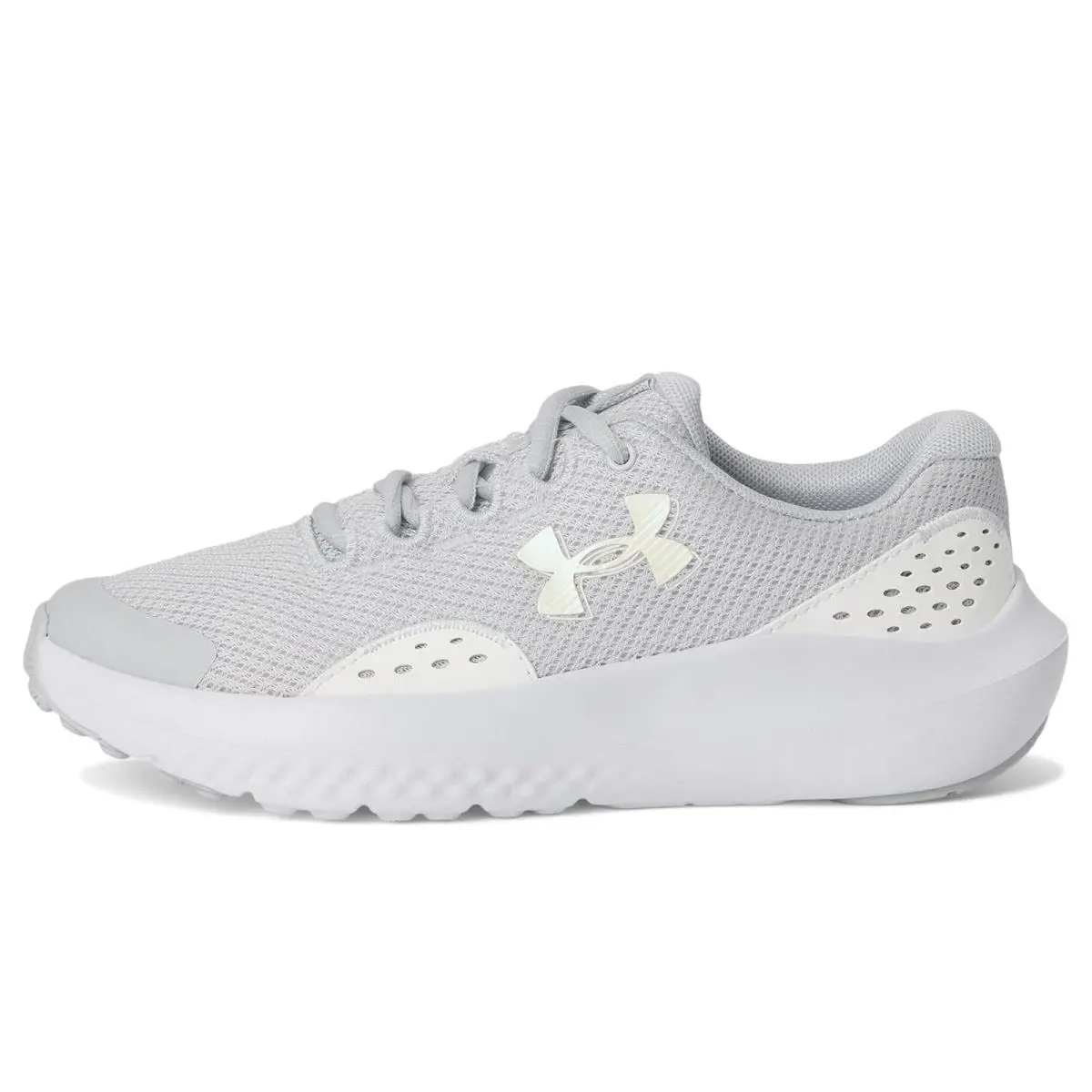Under Armour shoes - Halo Gray/White/Iridescent 2