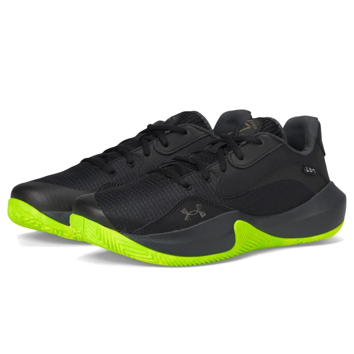 Under Armour shoes - Black/Black/Metallic Black 6