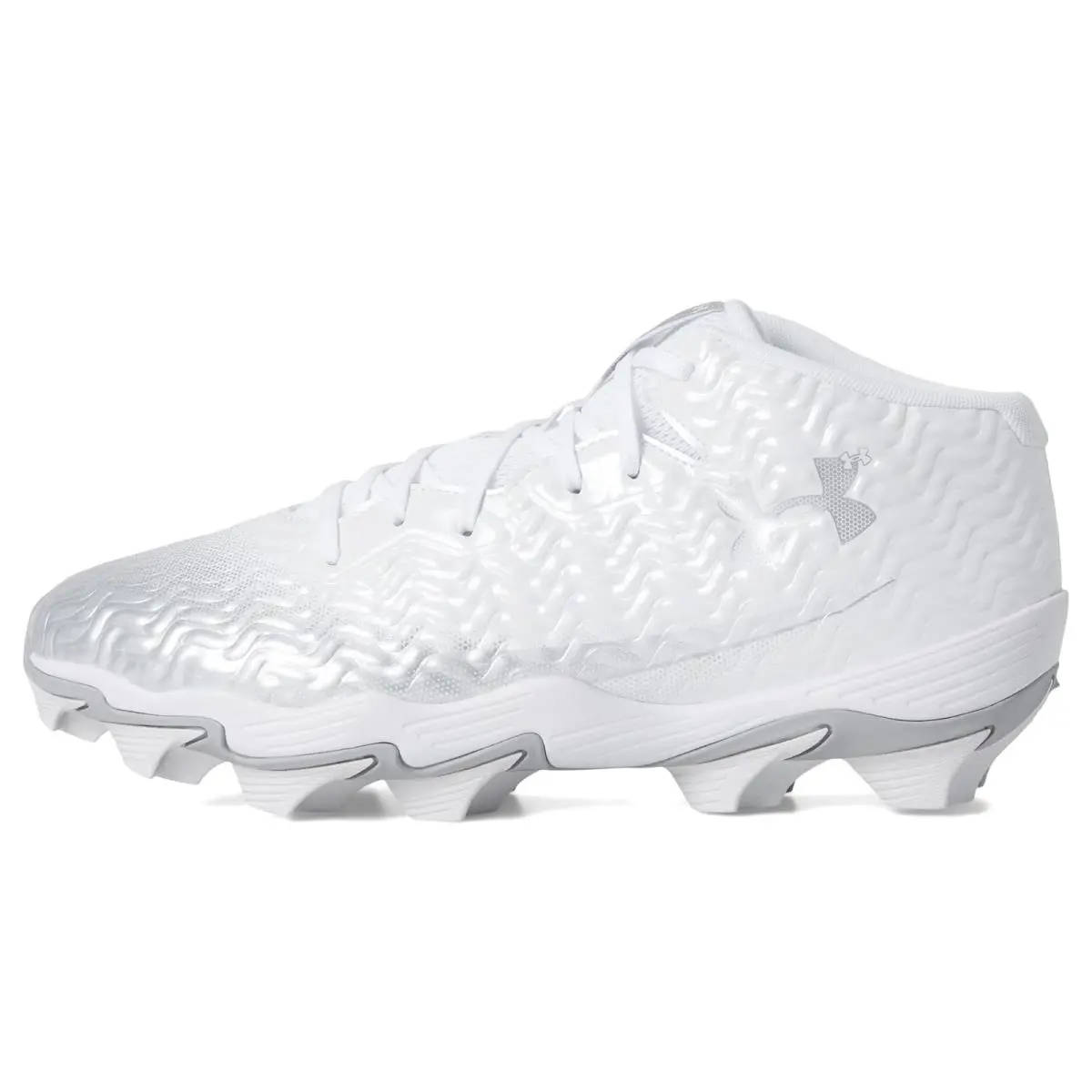 Under Armour shoes - White/Metallic Silver/Metallic Silver 2