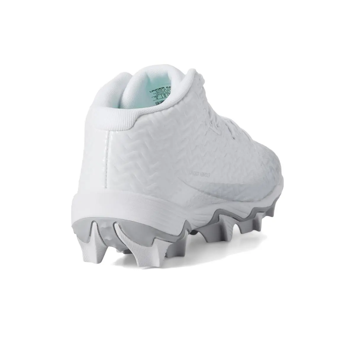 Under Armour shoes - White/Metallic Silver/Metallic Silver 3