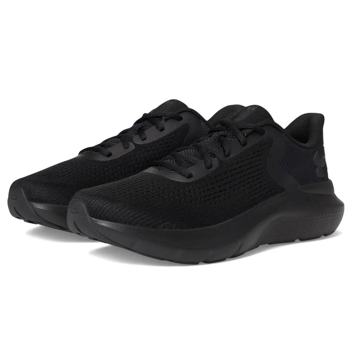 Man`s Sneakers Athletic Shoes Under Armour Charged Rogue 5 - Black/Black/Black