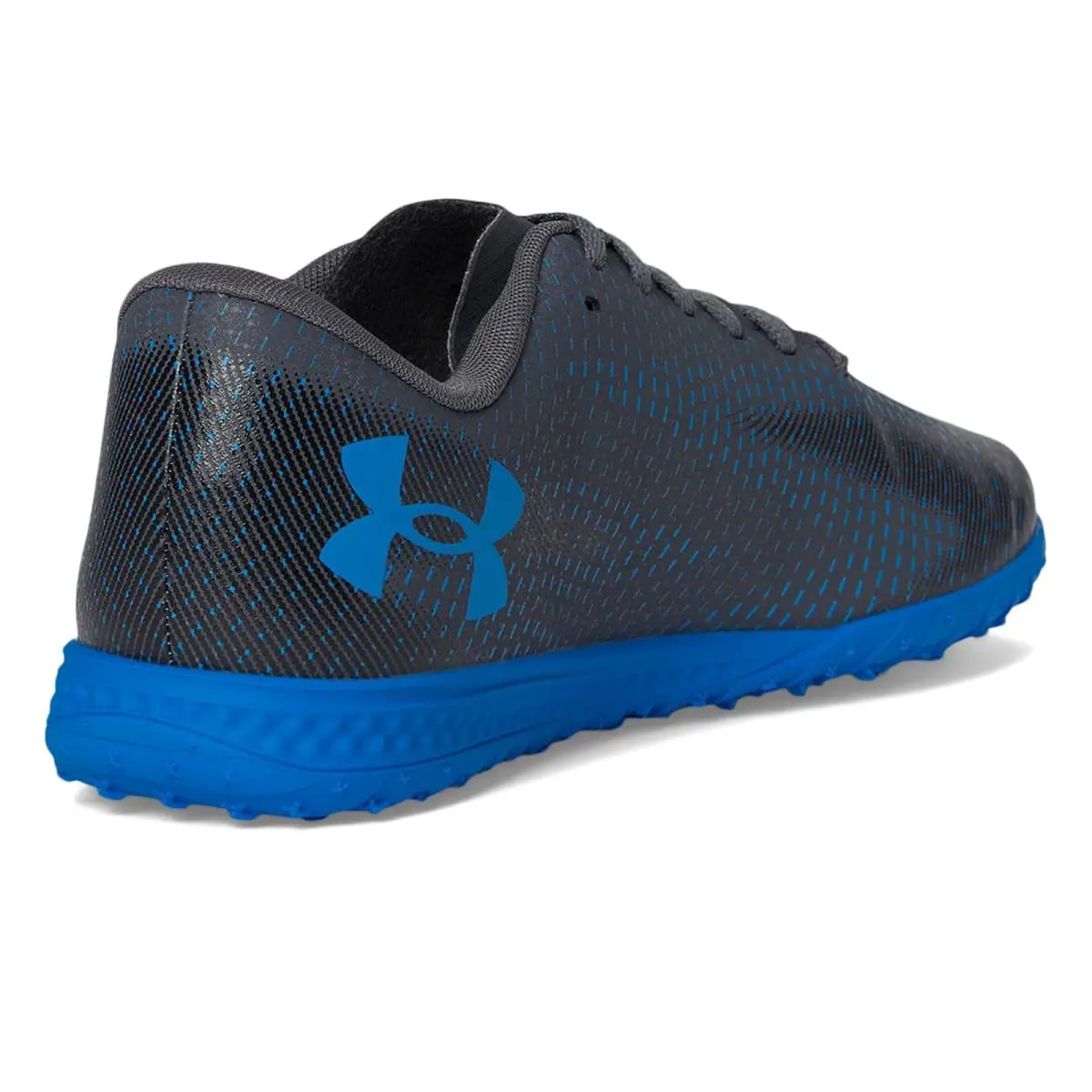 Under Armour shoes - Castlerock/Black/Blue Atlantis 3