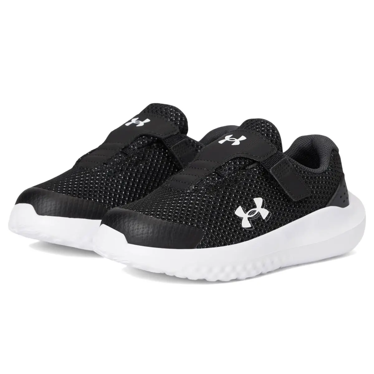 Boy`s Shoes Under Armour Kids Infant Surge 4 Alternate Closure Toddler - Black/Anthracite/White