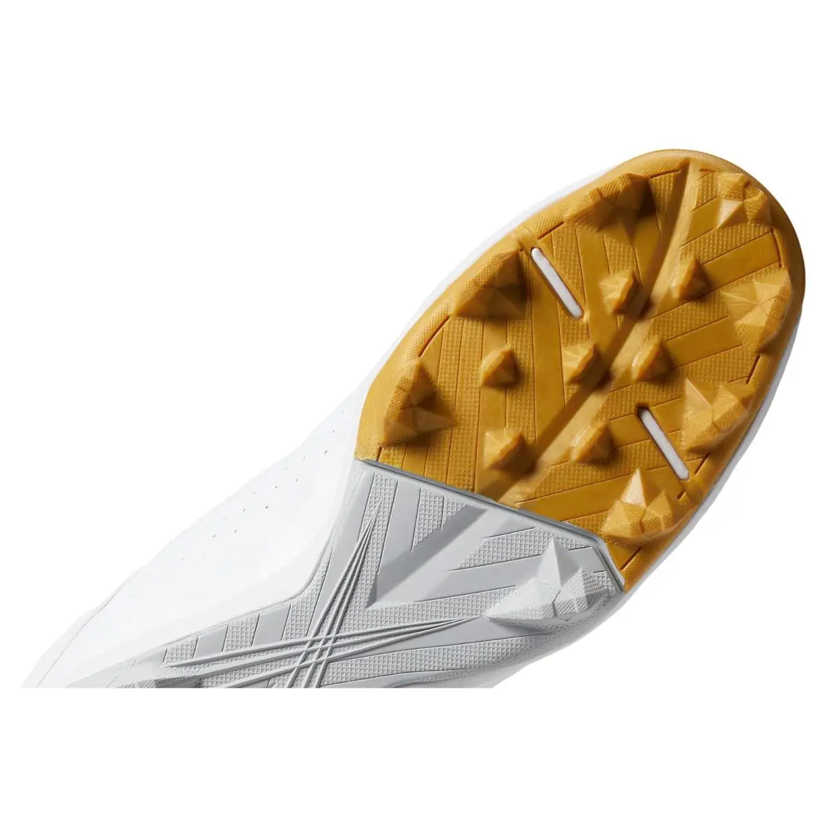 Under Armour shoes - White/White/Metallic Gold 4