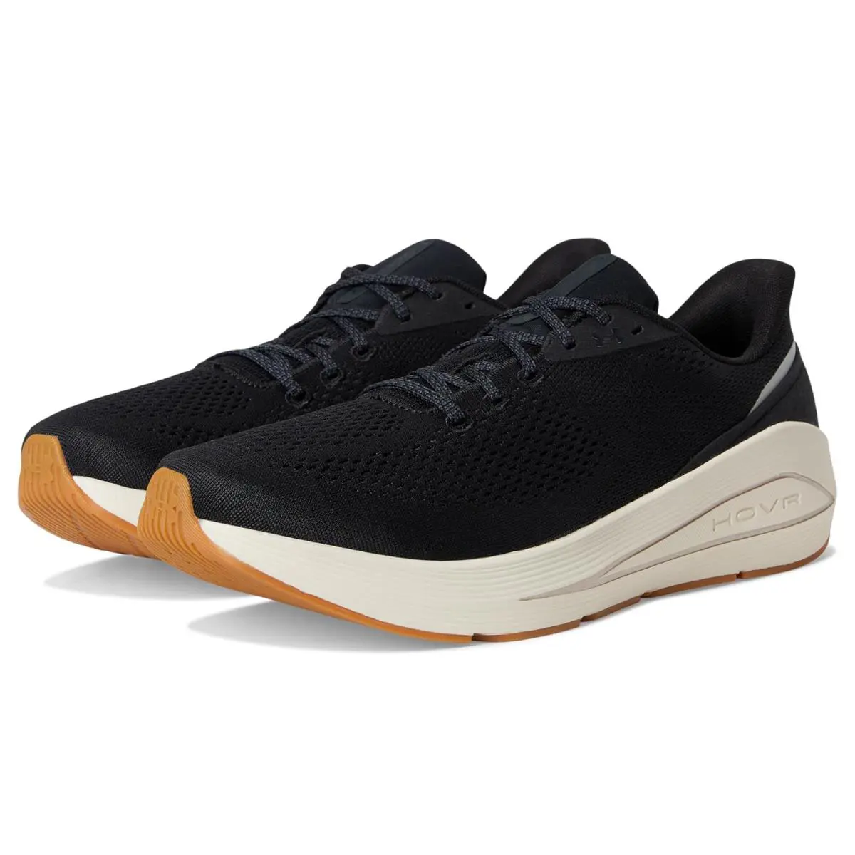 Man`s Sneakers Athletic Shoes Under Armour Hovr Sonic 7 - Black/Stone/Anthracite