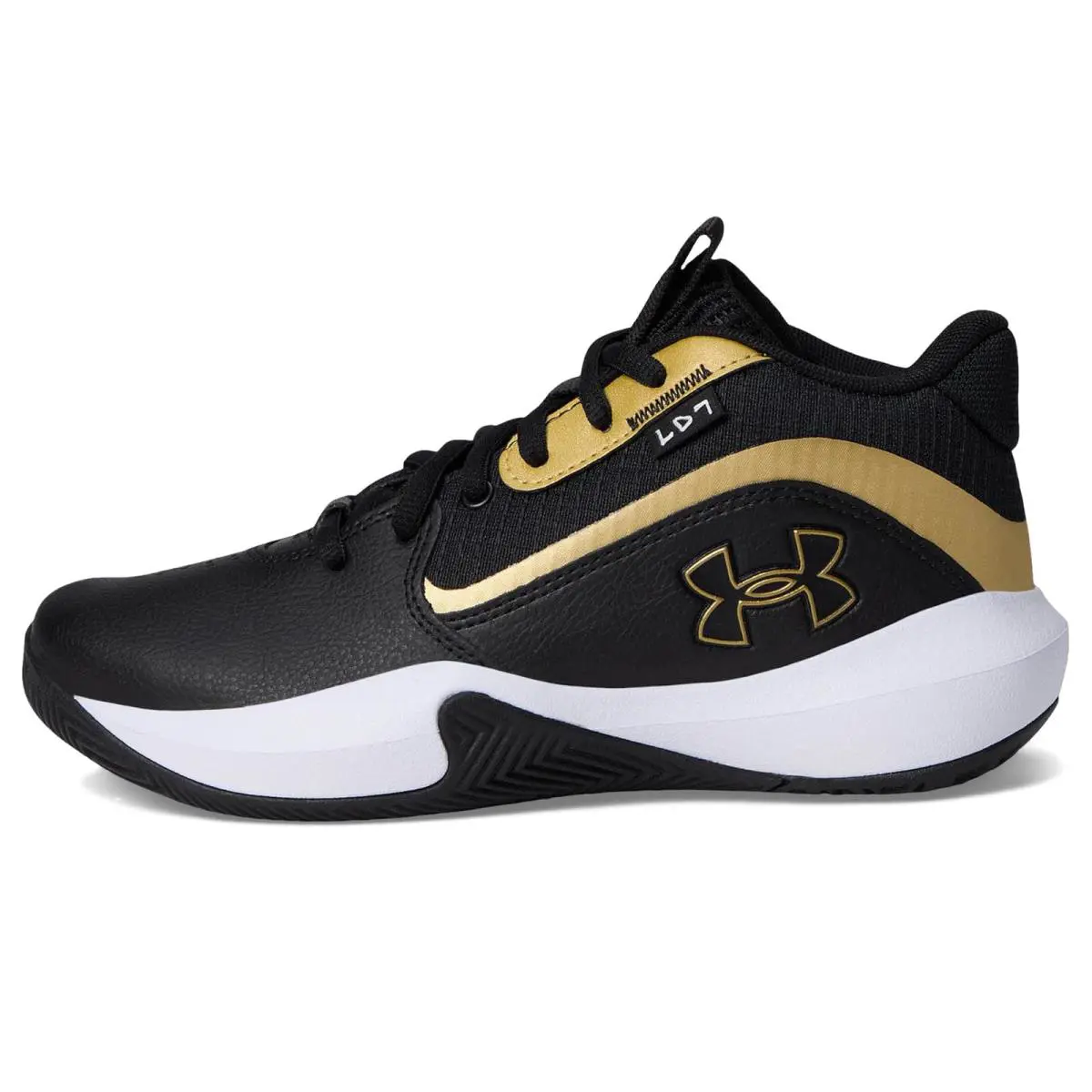 Under Armour shoes - Black/Black/Metallic Gold 2