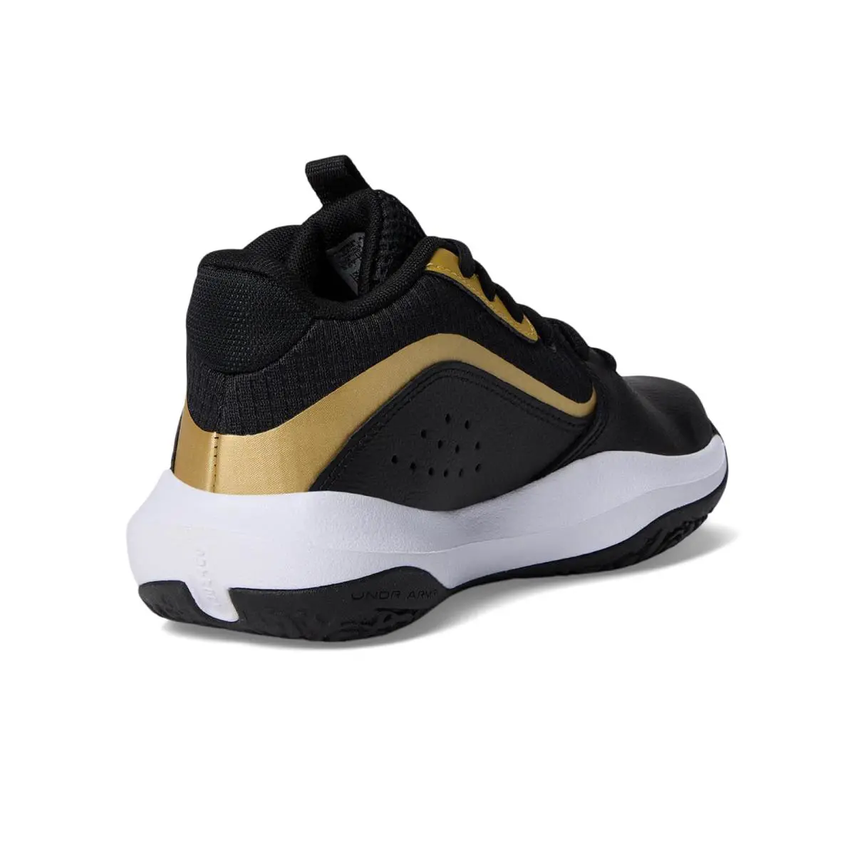 Under Armour shoes - Black/Black/Metallic Gold 3